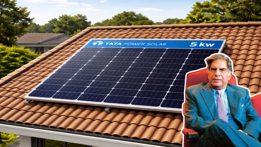 Tata 5kW Solar Panel