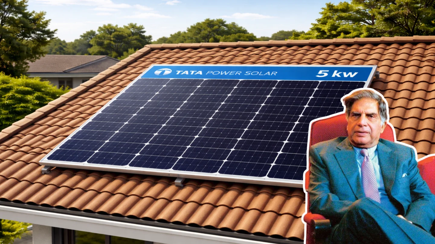 Tata 5kW Solar Panel